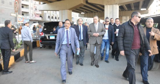 محافظ الجيزة يتفقد ميدان الشوربجى ببولاق لدراسة إعادة تخطيطه.. صور