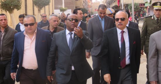 صور.. ​مساعد وزير الداخلية لوسط الدلتا يتفقد خدمات تأمين الكنائس بطنطا