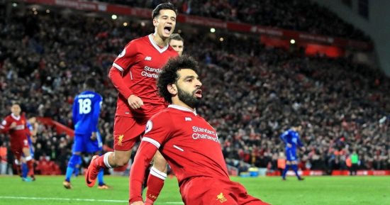 محمد صلاح يقتحم قائمة أفضل 5 هدافين فى أوروبا بـ2018
