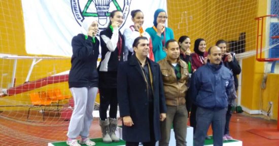 رئيس الريشة الطائرة يشيد بأبطال ذهبيات بطولة الجمهورية
