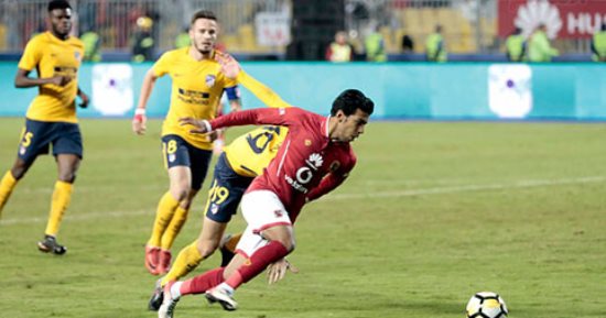 عبد الله الشامى يشارك مع الأهلى لأول مرة فى ودية أتليتكو مدريد (صور)