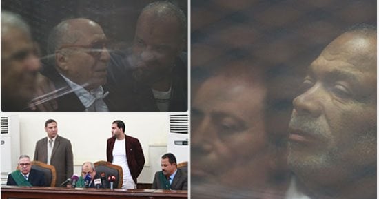 صور.. فى قضية "إهانة القضاء".. الحبس 3 سنوات لمرسى والكتاتنى و18 آخرين.. والغرامة 30 ألف جنيه لـ5 متهمين.. وإلزام المعزول بدفع مليون جنيه للقاضى محمد النمر.. وإلزام 23 متهما بدفع مليون جنيه تعويضا لنادى القضاة