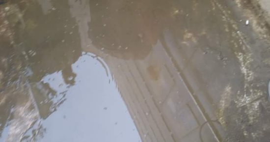 صور.. غرق نفق الشون بالمحلة بالمياه الجوفية
