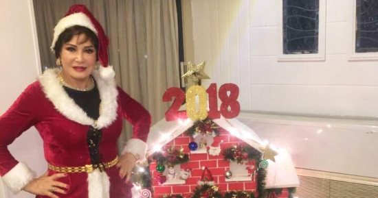 لبلبة بزى ماما نويل: أمنيتى عام 2018 ربنا يحمى مصر ورئيسها