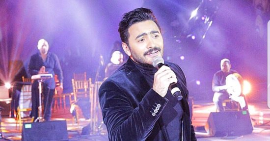 تامر حسنى يستكمل تصوير فيلم "البدلة" بعد عودته من الأردن والإمارات