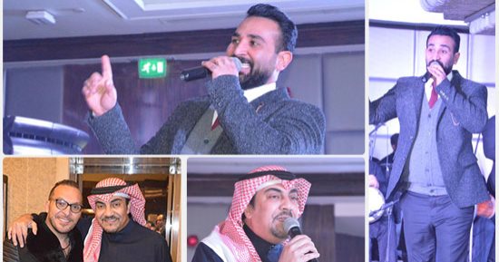 أحمد سعد وأمير عبد الله يقدمان أولى فقرات حفلهما فى ليلة رأس السنة
