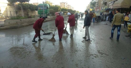صور.. رفع مياه الأمطار بدسوق وحملة نظافة بقلين وإزالة تعديات بسيدى غازى