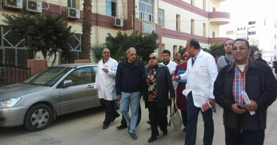 صحة المنوفية: لجنة تفتيش المعايشة تبدأ عملها بمستشفى منوف العام