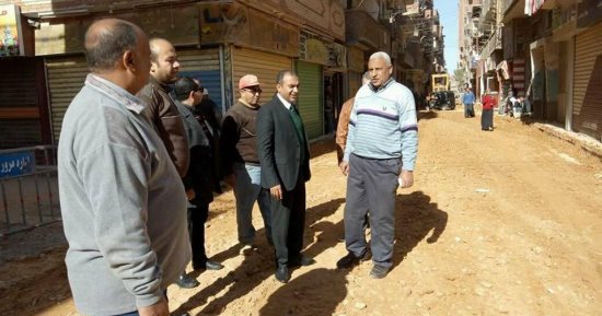 رئيس مدينة أبو قرقاص بالمنيا يتفقد السوق الشرقى والغربى تمهيدًا لتطويره