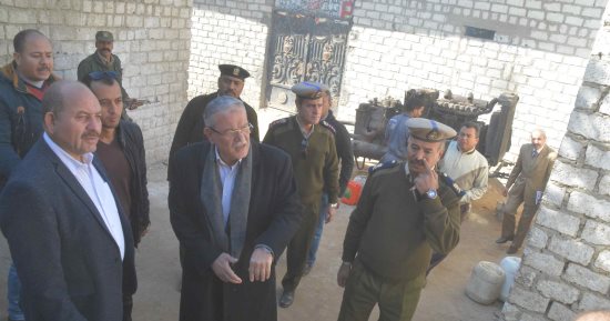 محافظ المنيا بصرف إعانات عاجلة للأسر المتضررة من انهيار 3 منازل بمغاغة