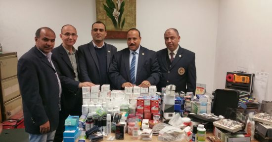 مصلحة الجمارك تضبط تهريب كمية من الهواتف والأدوية البشرية