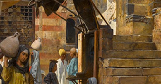 سوثبى تعرض لوحة "السوق فى القاهرة" بـ180 ألف جنيه استرلينى