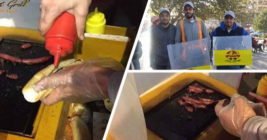 "فاست جريل" أول جريل محمول فى مصر.. محمد رياض: الفكرة ملكية فكرية لى وأسعى لمحاربة البطالة.. بشغل الشباب معايا مش عندى وبنبيع للى معاه واللى معهوش.. الزبائن بيدعولنا وبيطلبوا يشغلوا ولادهم معانا