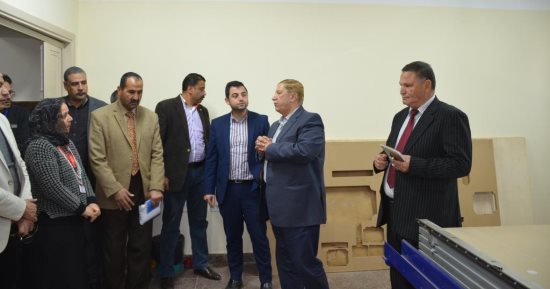 محافظ الإسماعيلية يتفقد منشآت مدرسة المتفوقين الجديدة بالمجمع التعليمي