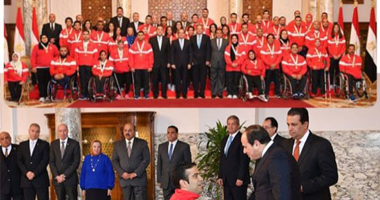 مصر لا تنسى أبطالها.. تكريم الرئيس السيسي لأبطال الألعاب الفردية يخرجهم من الظل.. إنجازات رغم الصعوبات فى رياضة رفع الأثقال والجودو والتايكوندو.. وعائلات الاسكواش تعتلى المسرح على مواقع التواصل الاجتماعى.. صور