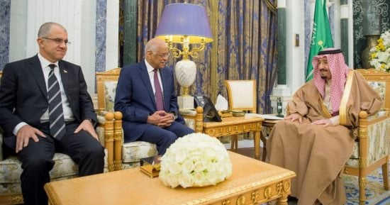 خادم الحرمين يستقبل رئيس مجلس النواب على عبد العال