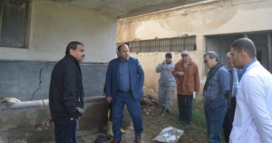 صور.. إقامة وحدات سكنية على موقع الوحدات البيطرية غير المستغلة بكفر الشيخ