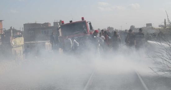 صور.. العناية الإلهية تنقذ عزبة هاجوج ببورسعيد من كارثة بعد حريق هائل
