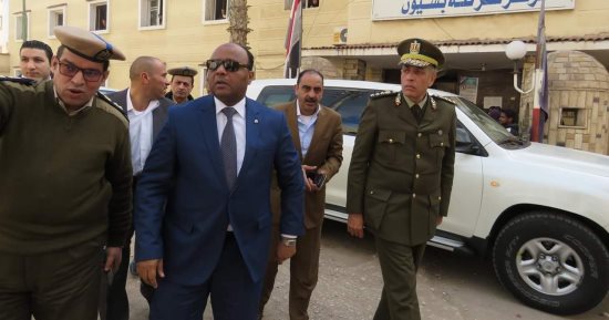 مدير أمن الغربية يتفقد الحالة الأمنية ببسيون