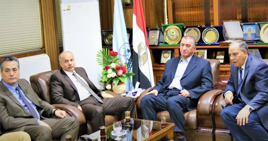 محافظ كفر الشيخ يستقبل مساعدى وزير الداخلية لمتابعة الحالة الأمنية