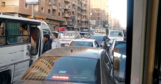شكوى من موقف الميكروباص أمام شارع العشرين بفيصل
