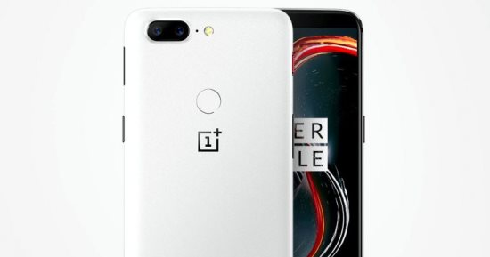وان بلس تكشف عن نسخة الحجر الرملى البيضاء من هاتف OnePlus 5T