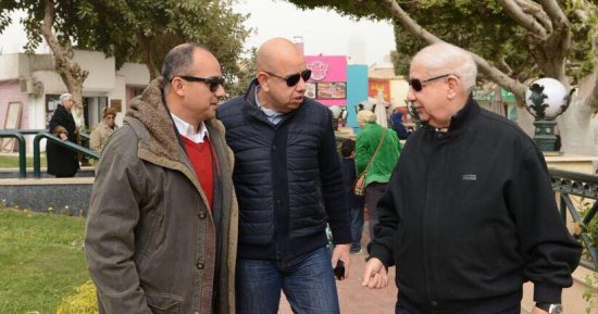 محافظ كفر الشيخ السابق يزور الأهلى للاطمئنان على صحة الخطيب