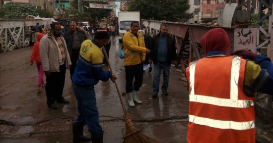 محافظة الإسكندرية ترفع حالة الطوارئ لمواجهة الأمطار والتعامل مع النوة