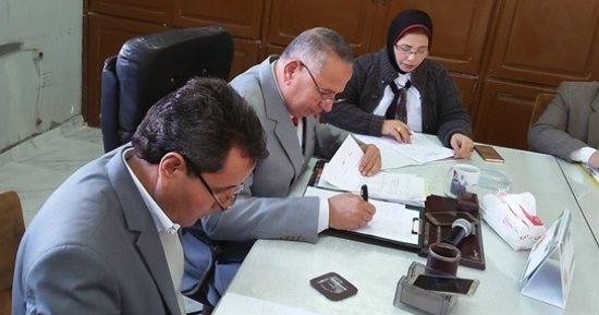 "زراعة البحيرة" تبحث مشاكل المزارعين وحصر نهائى لأملاك الوزارة