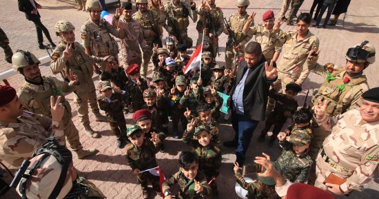 صور.. الجيش العراقى يحتفل بمناسبة الذكرى الـ97 على تأسيسه