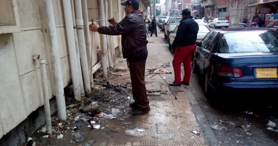 مياه القناه تكثف أعمالها فى تطهير ببيارات محطة هيئة قناة السويس ببور فؤاد