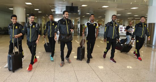 كهربا يصل الرياض مع اتحاد جدة لمواجهة الكوكب غداً