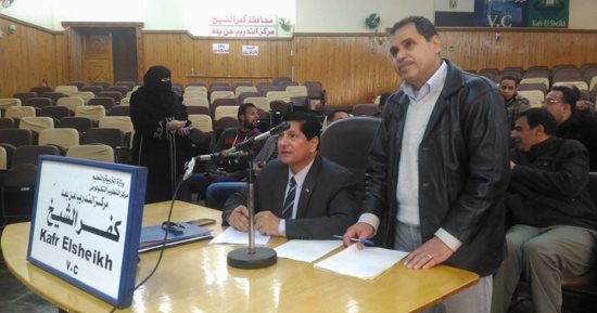 صور.. أرقام جلوس الطلاب الكترونياً ولجنة لمكافحة الغش الإليكتروني بكفر الشيخ