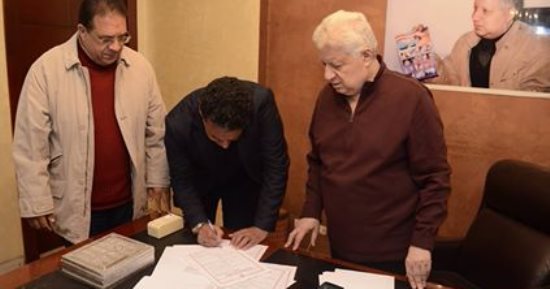 الزمالك يسدد 400 ألف جنيه الشرط الجزائى لإنبى بعد توقيع إيهاب جلال