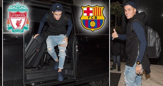 صور.. كوتينيو يطير إلى برشلونة لإنهاء صفقة الـ160 مليون يورو
