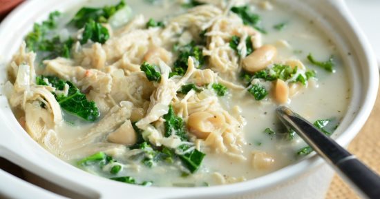 طريقة عمل شوربة الفراخ بالفاصوليا والكريمة