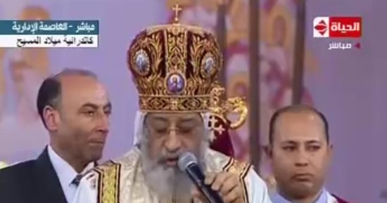 فيديو.. البابا تواضروس: كاتدرائية العاصمة الإدارية تضاهى كنيسة المهد