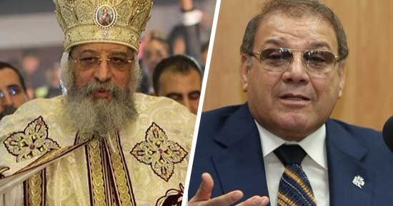 حسن راتب يهنئ البابا تواضروس بعيد الميلاد المجيد