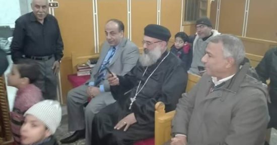 محافظ دمياط يكلف رئيس مدينة فارسكور بحضور قداس عيد الميلاد