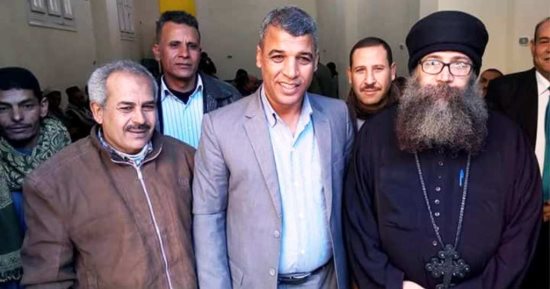 صور..رؤساء مجالس المدن والنواب يهنئون الأخوة الأقباط بعيد الميلاد بالمنوفية