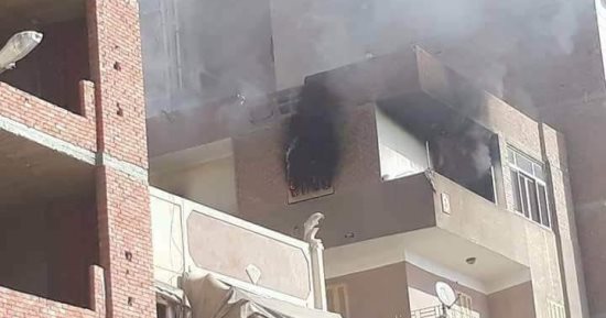 التحريات تثبت عدم وجود شبهة جنائية فى حريق شقة بالعمرانية