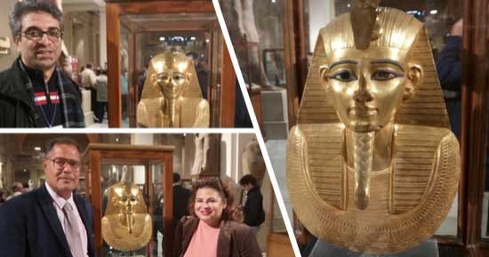 صور.. هل تحل مجموعة تانيس محل توت عنخ آمون بمتحف التحرير؟.. تضم أكثر من 2000 قطعة وقناع.. مشرف المتحف: يفتح الباب أمام مقتنيات جديدة لتـأخذ حقها فى العرض.. و"يويا وتويا" فى انتظار السياح ومحبى الآثار