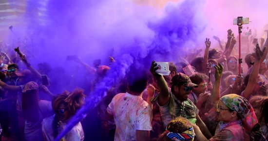 صور.. انطلاق سباق الألوان "The Color Run" فى الفلبين