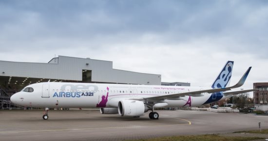 "إيرباص" تنجح فى تجميع أول طائرة A321neo ACF .. صور 