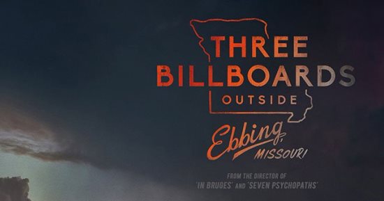 Three Billboards Outside Ebbing, Missouri يفوز بجائزة جولدن جلوب كأفضل سيناريو