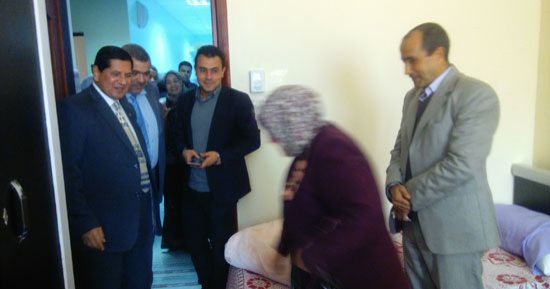 مدير المشروعات القومية بمجلس الوزراء يتفقد مشروعات يفتتحها الرئيس بكفر الشيخ