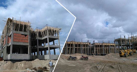صور.. العمل مستمر على قدم وساق لبناء المنصورة الجديدة.. مهندس بالمشروع: كلما أتى مسئول لزيارة الموقع أسرع العمال للموكب ظنا أن الرئيس السيسى حضر.. عامل: نسينا الإجازات وتركنا أبنائنا وزوجاتنا من أجل العمل