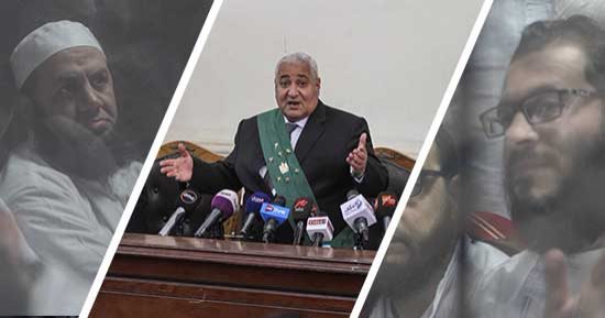 فى قضية "فض اعتصام النهضة".. جنايات الجيزة تقضى بالسجن المؤبد والمشدد لـ233 متهما والبراءة لـ109 آخرين.. والمحكمة تلزم المتهمين بدفع 25 مليون جنيه لـ"هندسة القاهرة" و2 مليون لحديقة الأورمان قيمة التلفيات