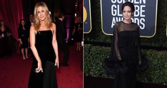 لماذا اتُهمت أنجلينا جولى بتجاهل جنيفر أنيستون خلال حفل الـGolden Globes