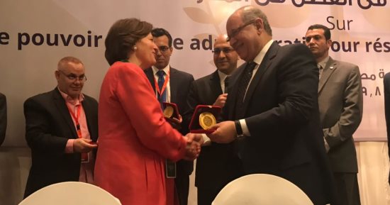صور.. رئيس مجلس الدولة يكرم وفود المؤتمر الدولى للاتحاد العربى للقضاء الإدارى